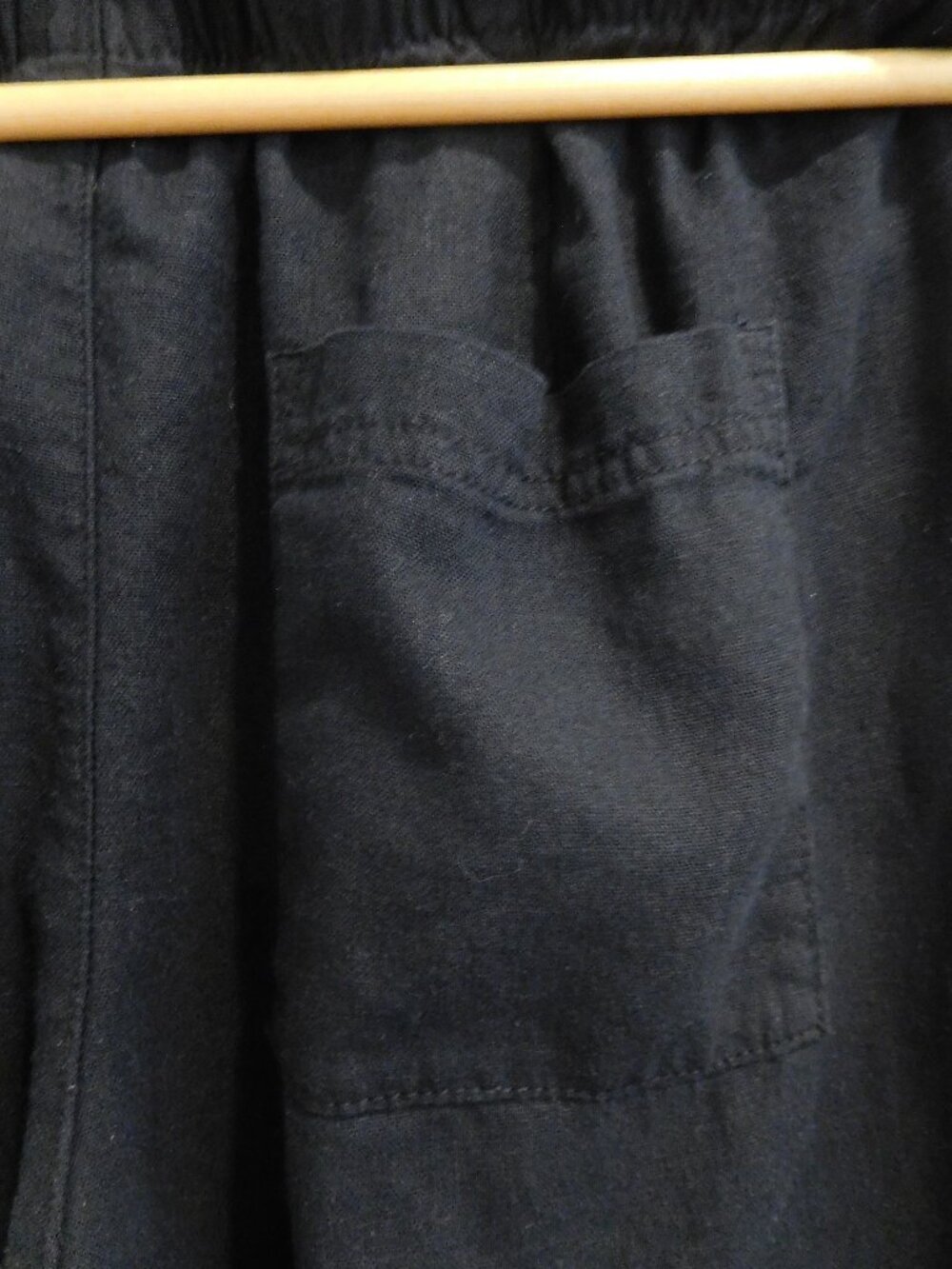 Relaxed Drawstring Linen Pants - Picture 4 of 6